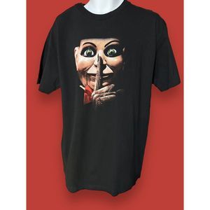 Vintage DEAD SILENCE 2007 Movie Theatre Promo James Wan Horror Gore Shirt Sz L